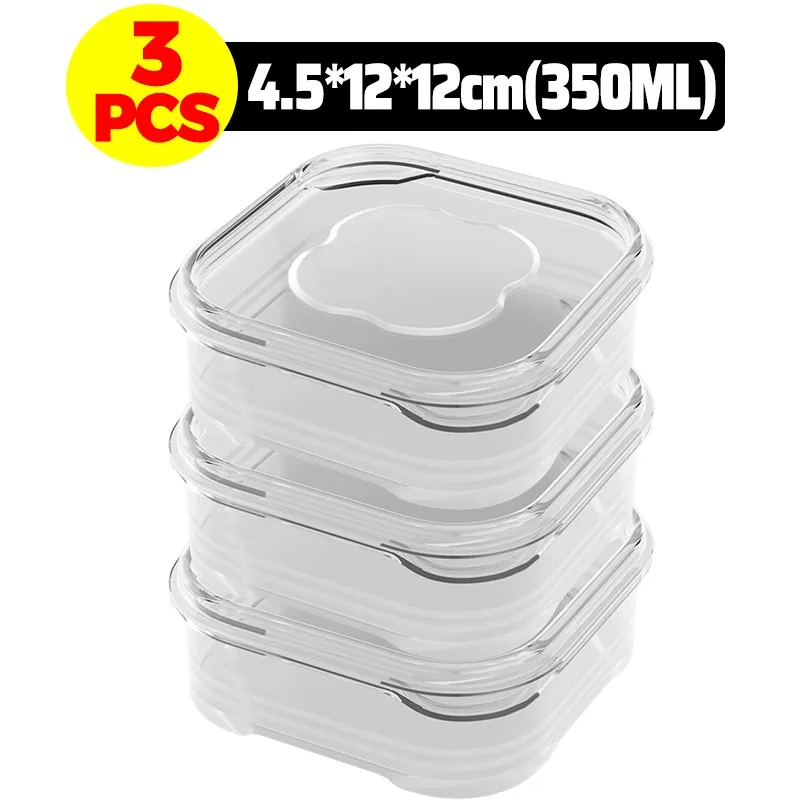 1/10x Kühlschrank Aufbewahrungsbox Einfrieren Gemüse Obst Kühlschrank Organizer Einfrieren Fleisch Frischhaltebox Feuchtigkeitsbeständiger versiegelter Behälter: green