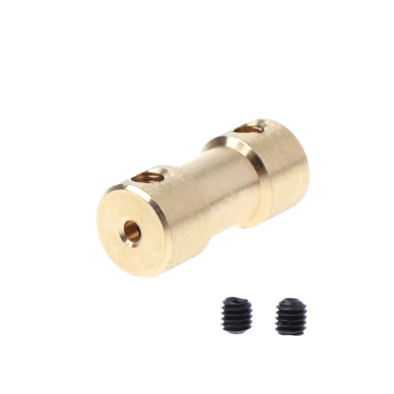 2-5mm Motor Copper Shaft Coupling Coupler Connector Sleeve Adapter US