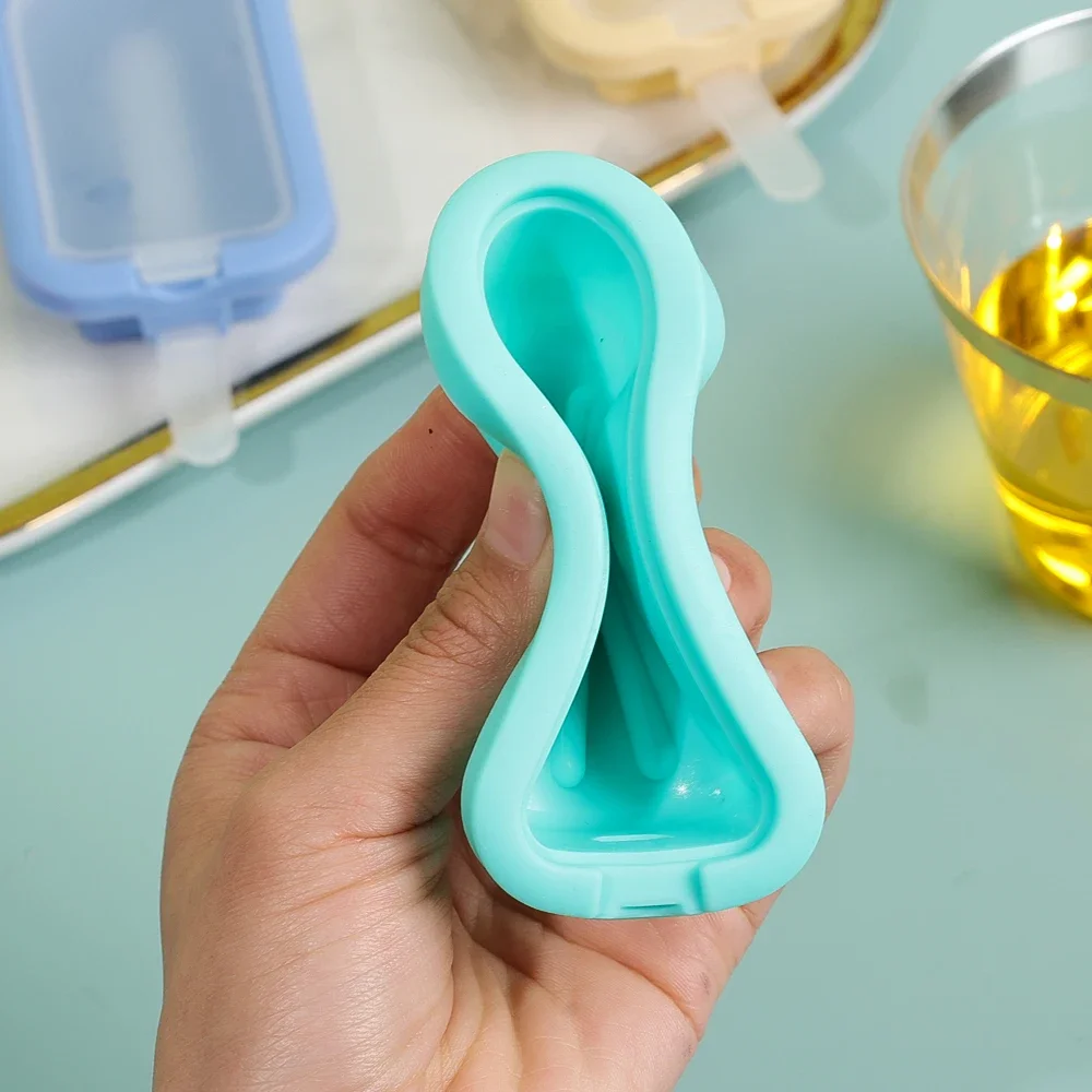 1/5PCS Silikon Hausgemachte Popsicle Formen DIY Saft Milch Schokolade Eis Form mit Kunststoff Stick Küche bar Wiederverwendbare Gadgets