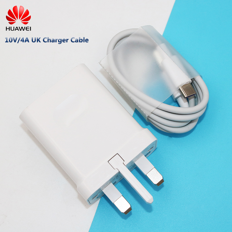 Huawei Super Charger 10V 4A Fast Supercharge Adapter 100CM 5A Type C USB Cable For Huawei Nova 6 7 P40 P30 P20 Pro Mate 20 30