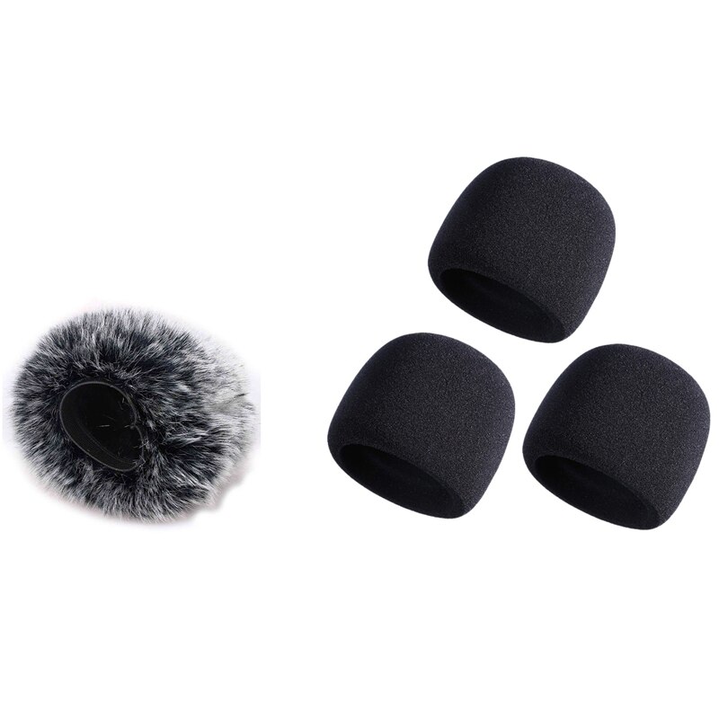 4x Microfoon Voorruit Voor Blauw Yeti, Yeti Pro Condensator Microfoon