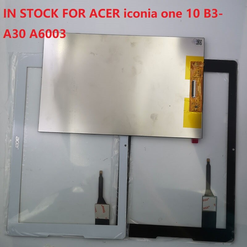 Panel de pantalla LCD de 10,1 pulgadas, montaje de digitalizador de pantalla táctil PB101JG3179-R4 para ACER iconia one 10 B3-A30 A6003