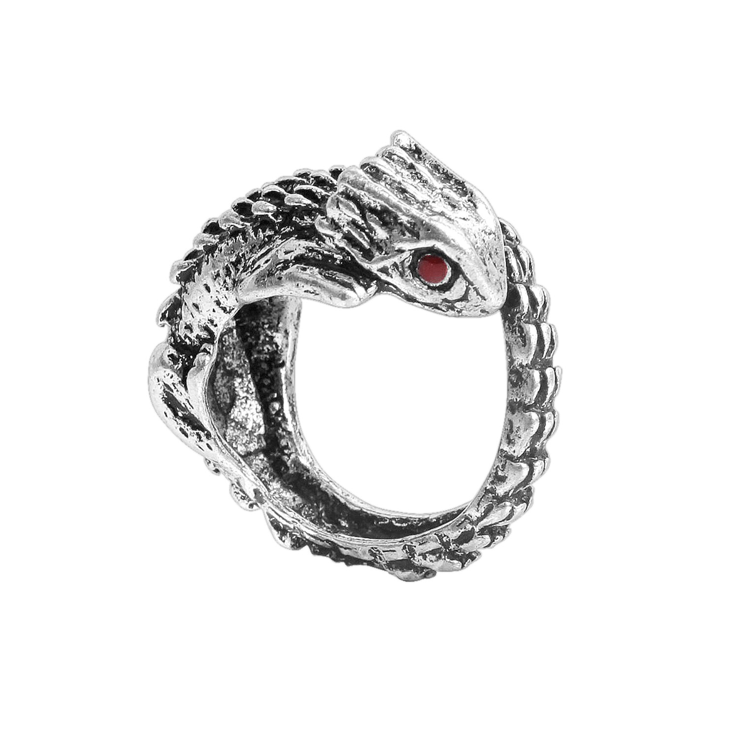 Animali Vintage Dragon Claw Snake Ring uomo donna Punk Hip Hop anelli di apertura personalità regolabile anelli gotici regalo gioielli: Style 09