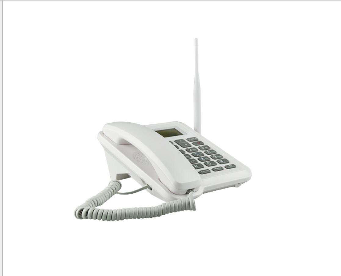 Téléphone sans fil pour personnes âgées, Support GSM, carte SIM, fixe