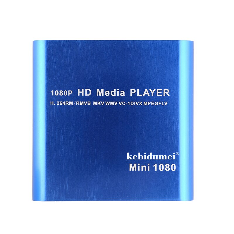 1080p mini medieafspiller mkv/h .264/ rmvb full hd med værtskortlæser til de fleste formater