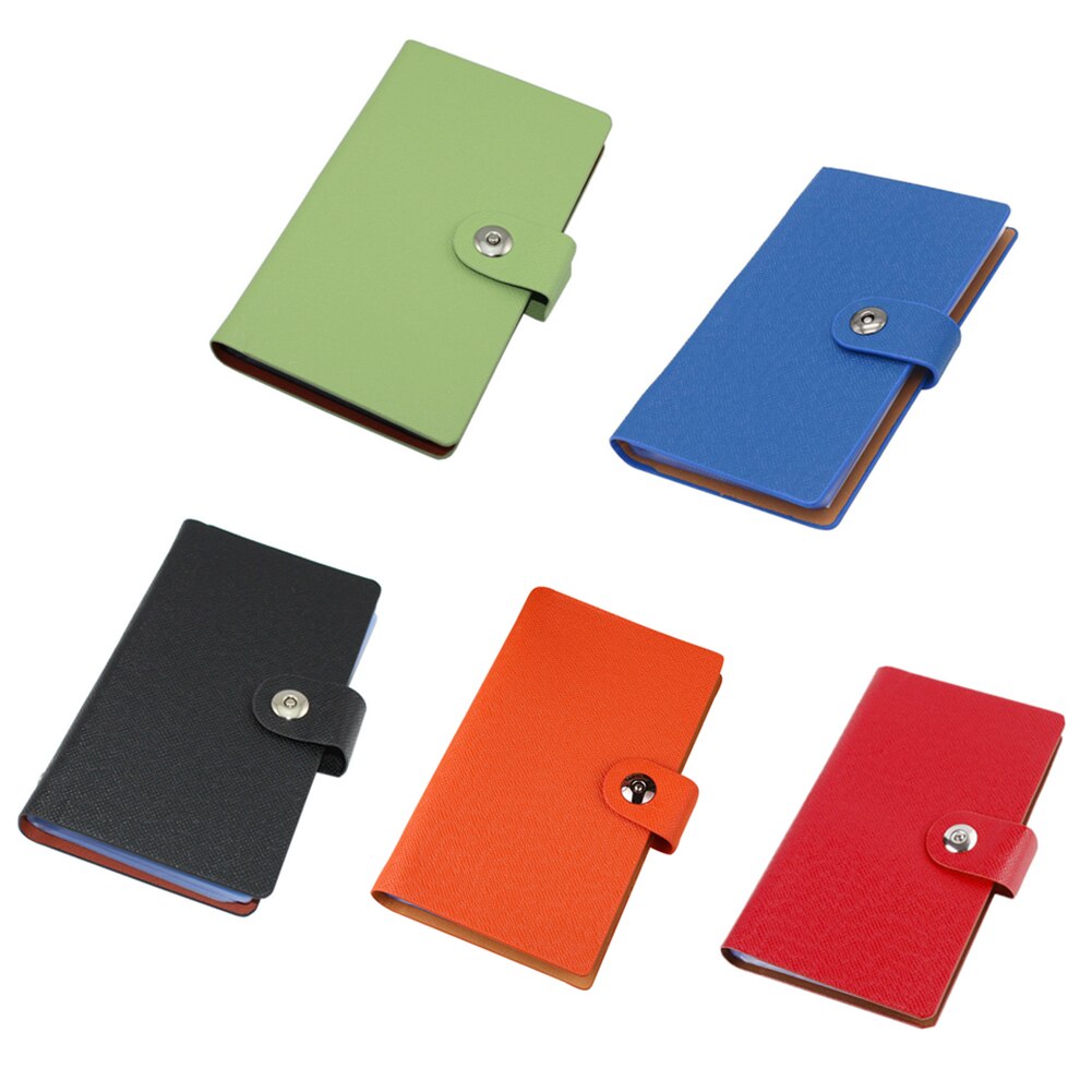 Visitekaartjesboekjes visitekaartjeshouders met magnetische sluiting voor het organiseren van kaarten dagboek visitekaartjesorganizer visitekaartjes