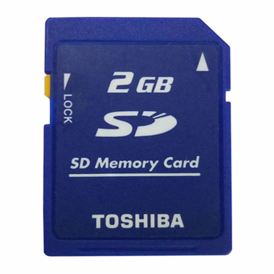 10 Teile/los Toshiba 2GB Class2 SD Karte Carte SD Speicher Karte und Sd-karte Schloss Memoria SD preis Billig Freies