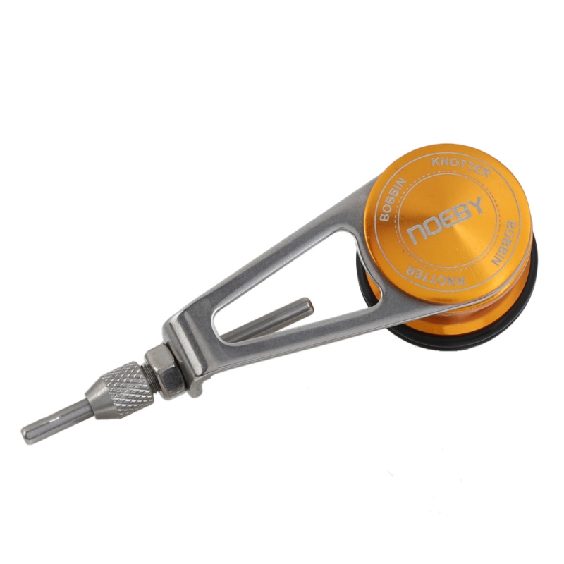 Vissen Spoel Knoper Fg Gt Rp Lijn Draad Knopen Gereedschap Kabel Connector Vislijn Winder Assist Knopen Machine CY01: YELLOW