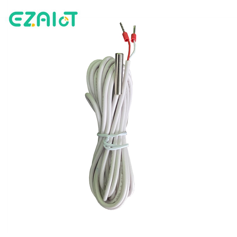 Temperatuursonde 3M draad NTC 10K3380 1% waterdichte temperatuurregelaarsensor voor elektrische / water vloerverwarming thermostaten