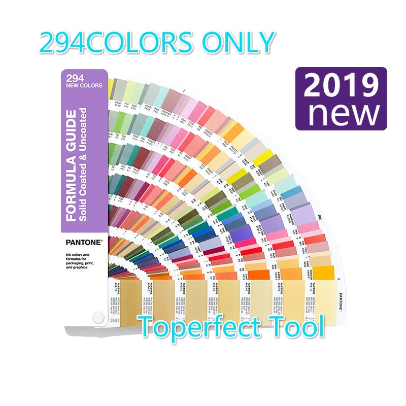 Pantone farvekort international standard tilføjet 294 farve c kort u kort  gp1601a- supl: Default Title