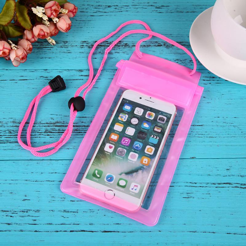 Funda impermeable Universal fuerte funda de 3 capas maletines para teléfono Coque a prueba de agua funda de teléfono deportes acuáticos