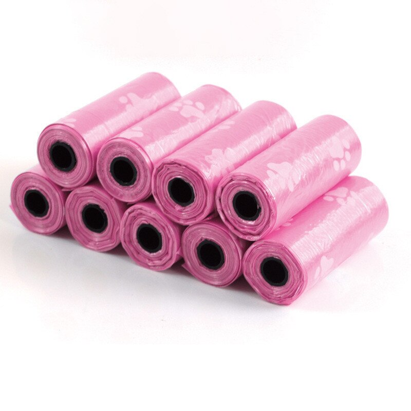 Sac de merde pour chien, sacs poubelles pour déchets d'animaux de compagnie, sac de nettoyage biodégradable, ramassage de déchets, produits pour chiens