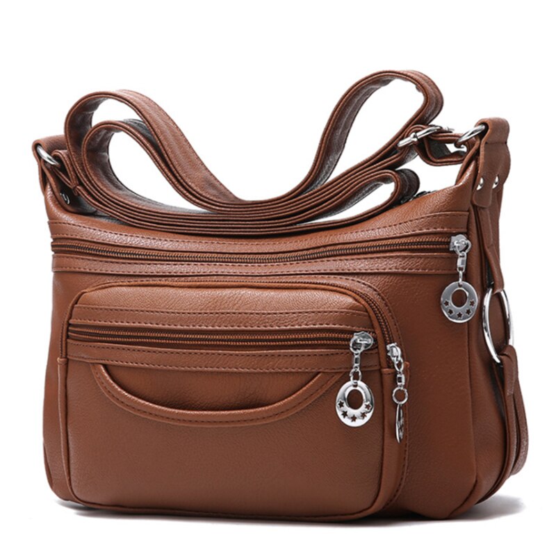 OPAGE Crossbody Bags For Women, Quilted Vegan Leather Women Crossbody