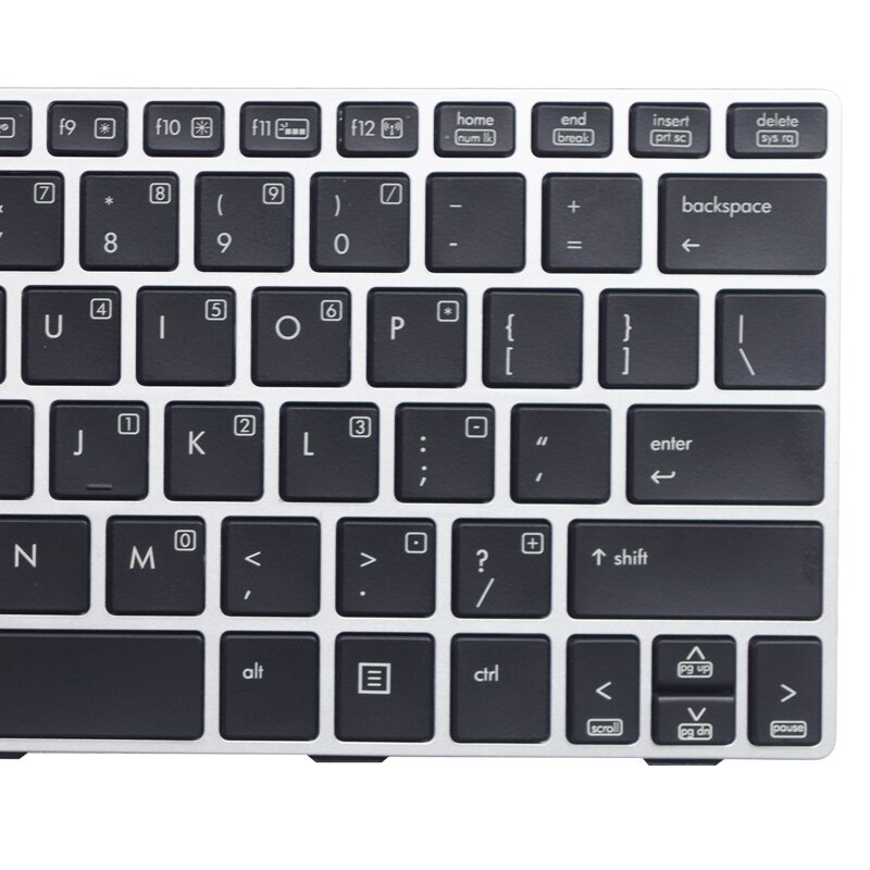 SP/US Laptop Keyboard for HP EliteBook Revolve 810 G1 810 G2 810 G3 backlight keyboard D7Y87PA 706960-001 US Keyboard SILVER