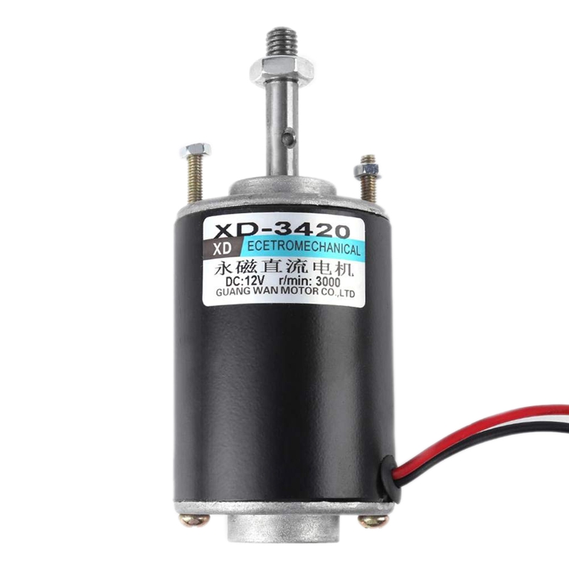 Xd-3420 30W High Speed Cw/Ccw Permanente Magneet Dc Motor Voor Diy Generator (Dc 12V 3000 rpm)