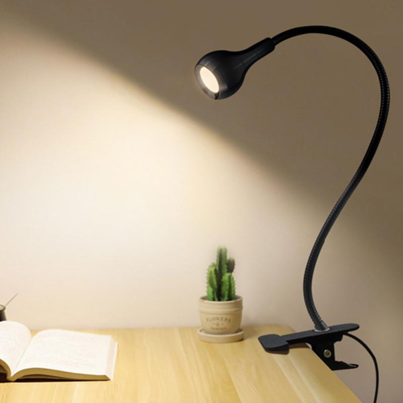 Clip Wireless Table Lamp Study Rechargeable LED Reading Desk Lamp Table Light Flexo Lamps Table Clip Lamp With Switch