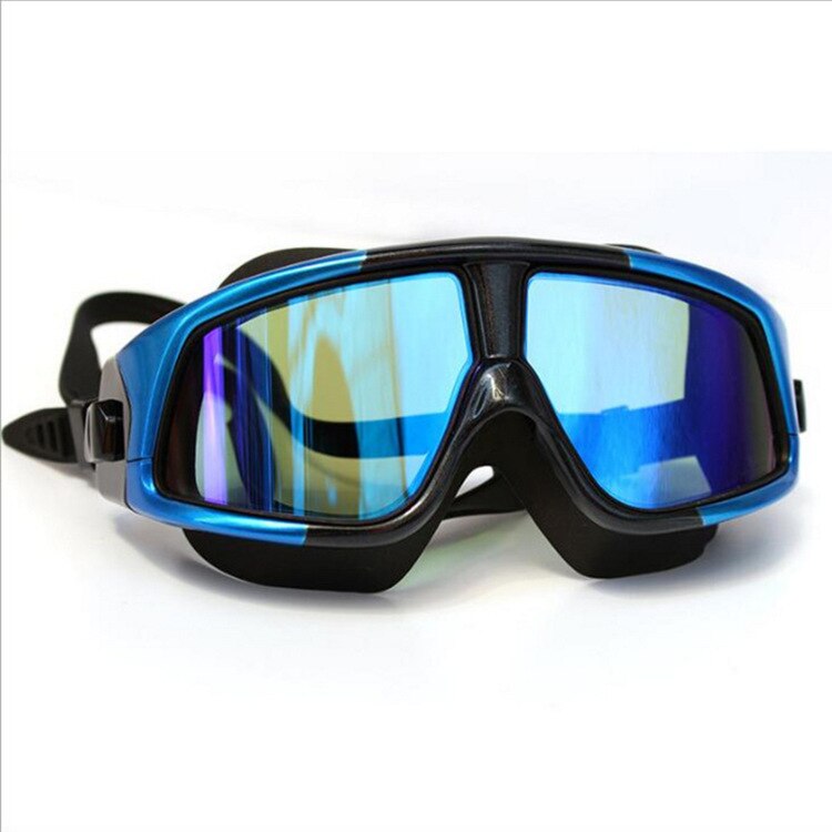 Swimming Goggles Safety-Glasses Women Goggles Glasses Anti-fog swim goggles Adjustable Diving Water Glasses Gafas: Gray