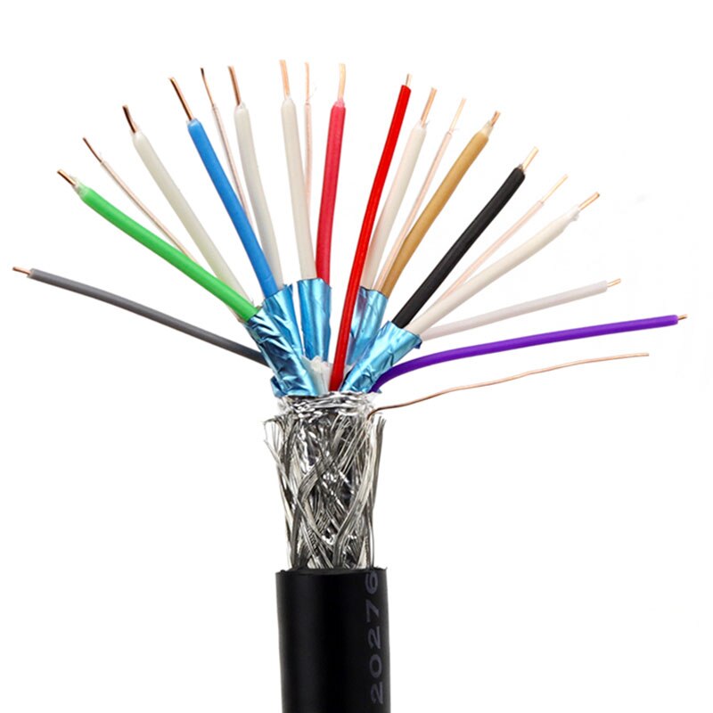 HDMI-kompatibel Kabel Ausführung 2,0 4K HDMI Kabel 24AWG 26 28AWG Draht Eingebettet Verdrahtung DIY Schweißen 19Stift Reine kupfer Draht