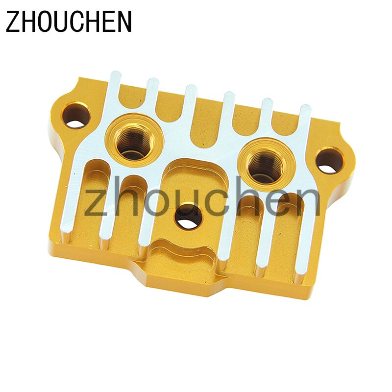 Cnc Aluminium Motorfiets Fule Tank Cilinderkop Cover Fit Voor 125cc-150cc Motor Cap Atv Dirt Bike CNC-202