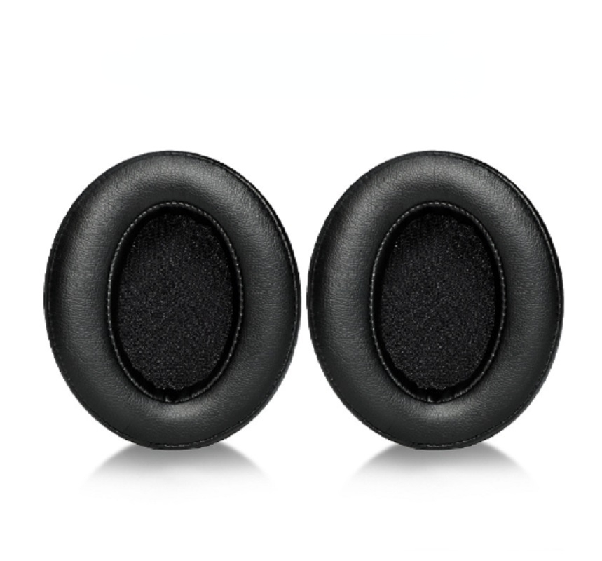 Oorbeschermer Voor Sennheiser Momentum On-Ear/Momentum 2.0 Bluetooth Draadloze Hoofdtelefoons Zachte Spons Schuim Cup Kussen Oorkussens: Black