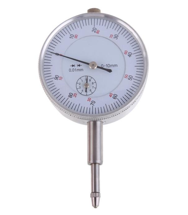 Universal Magnetic Base Holder 0.08mm Dial Indicator Gauge Magnetic Stand Base Indicators Center Finder Measurement Tool: 10mm Dial Indicator