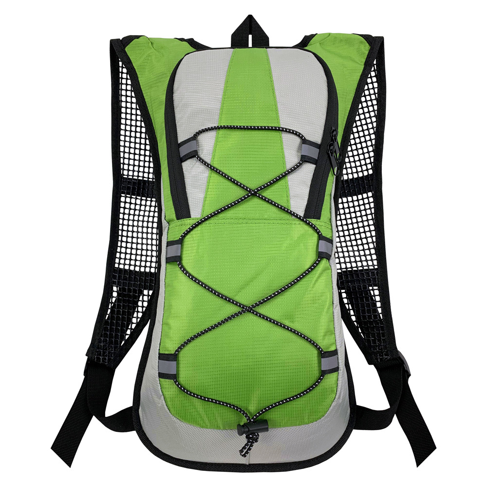 Lauf-Hydrationsweste - Leichter Isolierter Hydrationsrucksack mit Stauraum für Radfahren, Wandern, Laufen, Klettern, Camping: grüNe farbe