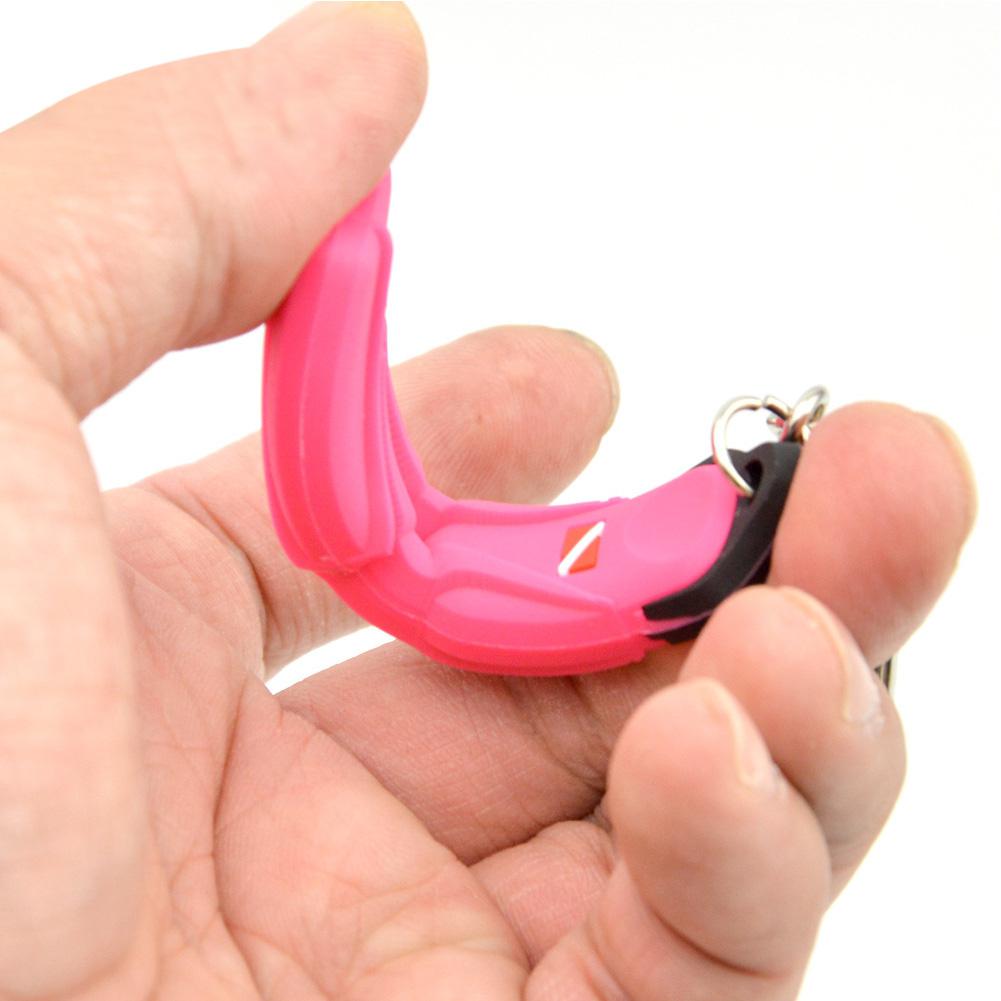 mini nurkować płetwa breloczek płetwy nurkowe brelok brelok uchwyt pierścieniowy brelok wiszące ozdoby breloczek