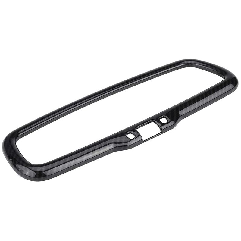 Carbon Fiber Voor Alfa Romeo Giulia Stelvio 201 Abs Auto-interieur Achteruitkijkspiegel Frame Trim Accessoires