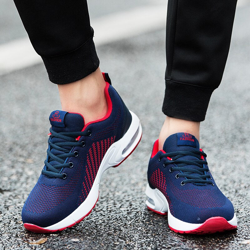 Lente herfst tennisschoenen luchtkussen wandelschoenen sportschoenen ultra fitness ademende herenschoenen atletische joggingschoenen