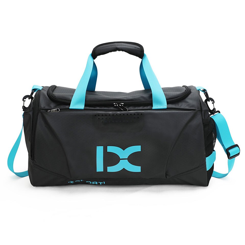 Thin Sports Fitness Backpack Waterproof And Durable Tennis And Yoga Sports Backpack Outdoor Swimming Backpack: Lake blue