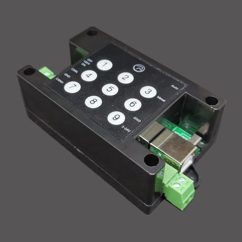 L&#39;analyseur de Bus CAN est compatible avec la carte Zhou Ligong can box usbcan2, qui peut être envoyée hors ligne par le module can