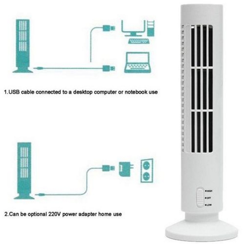 USB mini Bladeless Fan Mini Air Conditioner Fan Desk Cooling for Home Office Summer Ventilator Appliances