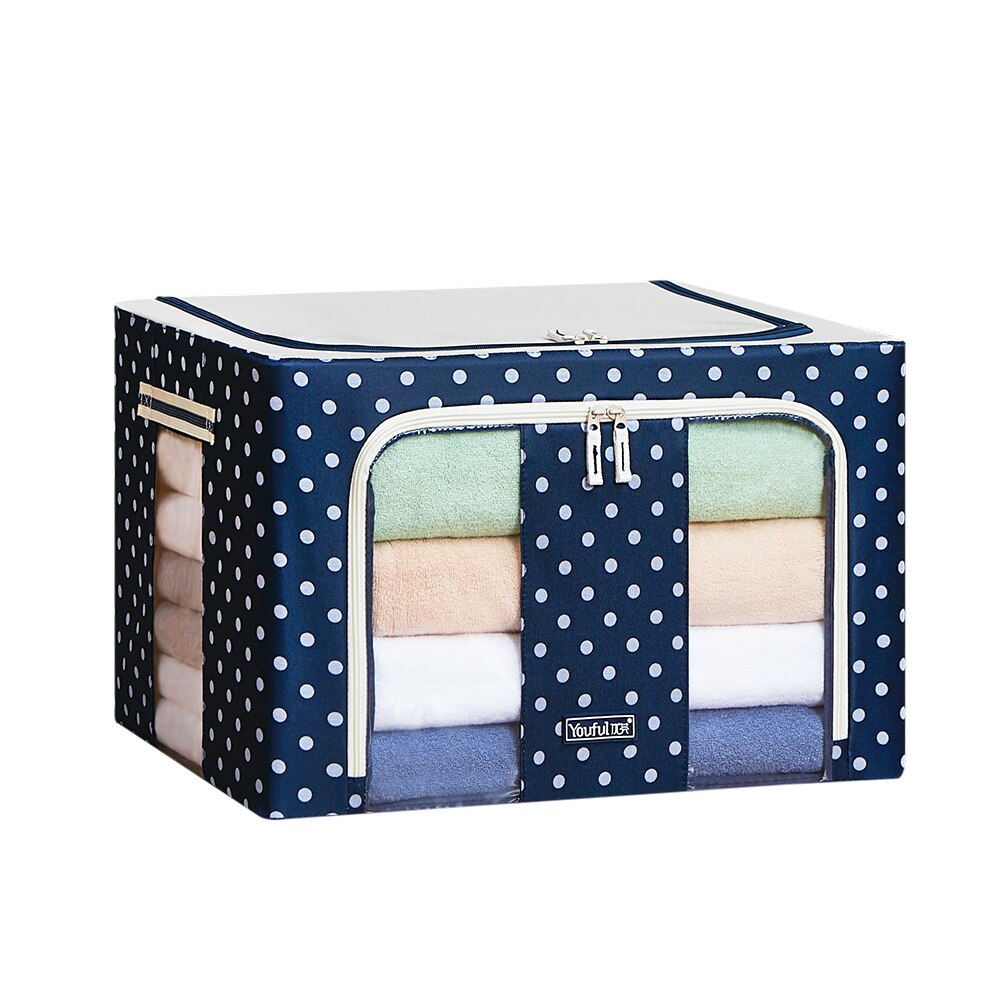 Foldable Clothes Blanket Toys Storage Box Closet Organizer Container Bags