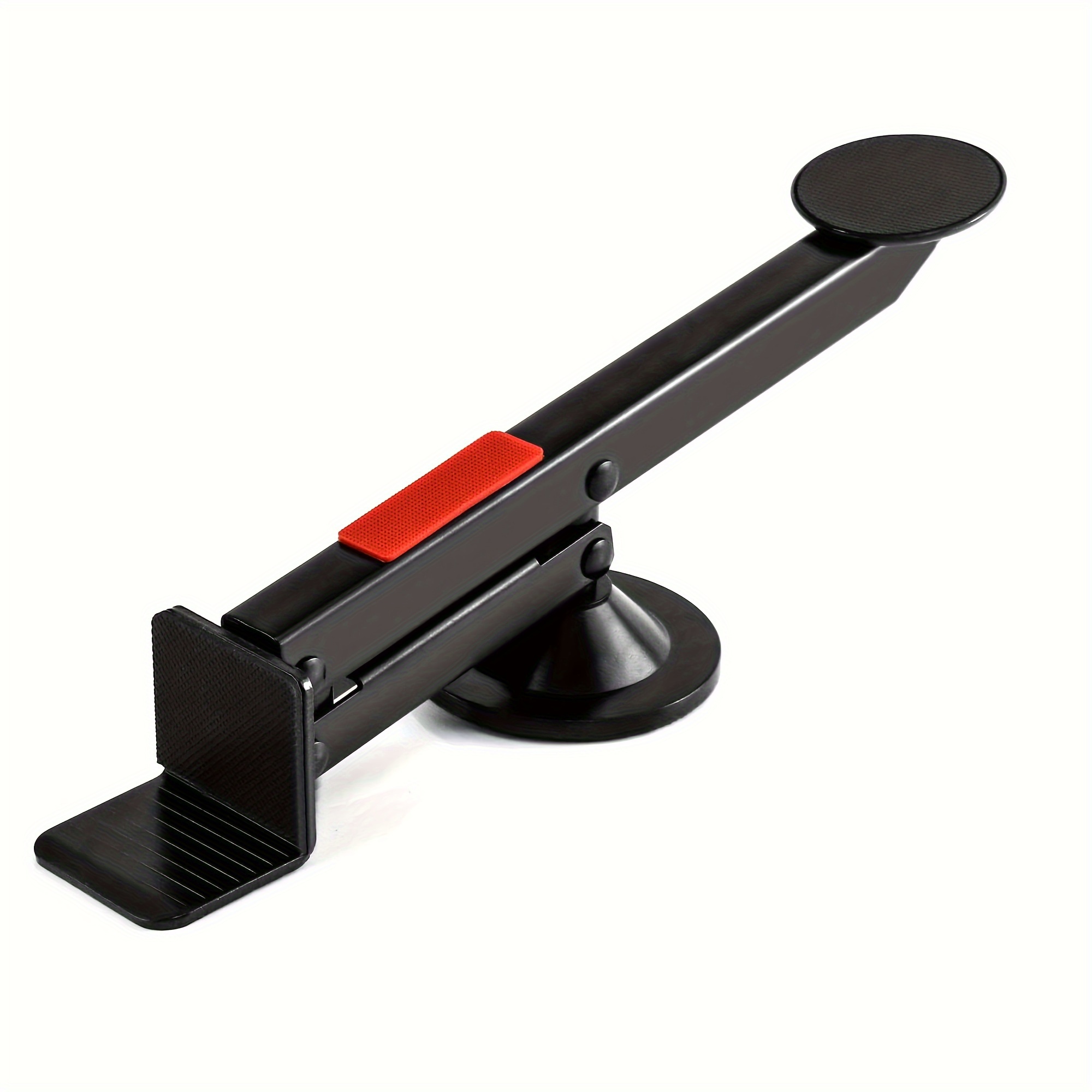 Heavy-Duty Metal Door Lifter 360° Rotation Lever-Activated Door Panel Elevator Installation Aid for Simplified Door Installation: Default Title