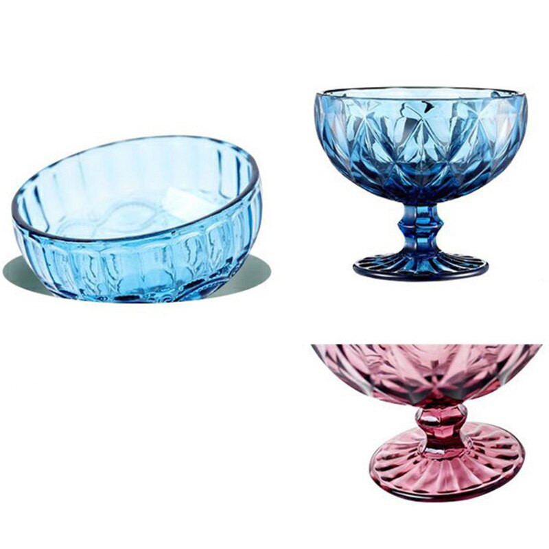 Gobelet en verre pour Cocktail, Restaurant, verre à vin, glace, yaourt, Pudding, Dessert, bol, tasse à gâteau, récipient à collation