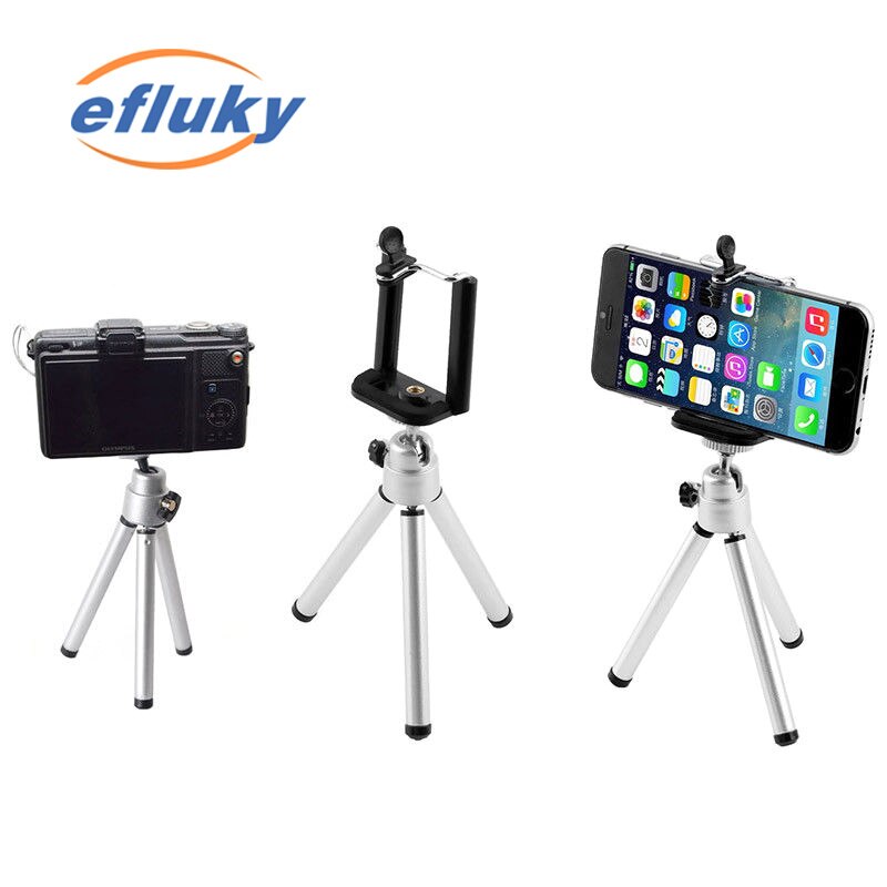 Mini Tripod Portable Mini Flexible Tripod Extendable Stand For DSLR SLR Camera CellPhone Camera Photography Tripod Desktop