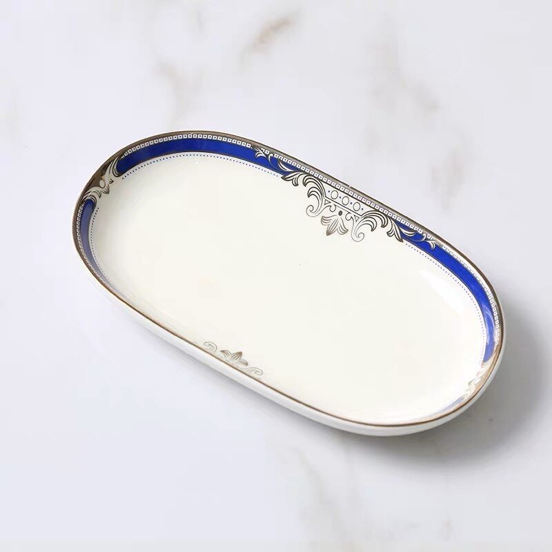 European Pastoral Bone China Soap Box Ceramic Bathroom Toilet White Porcelain Soap Draining Dish Home Light Luxury Soap Tray: N