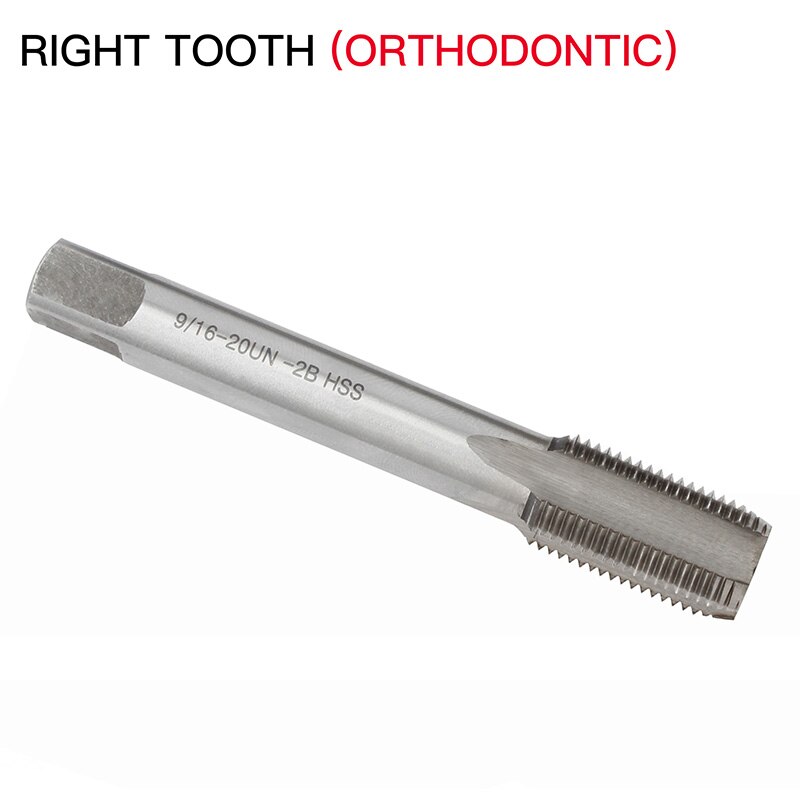 Bicycle Pedal Wire Attack Crank Tap High Speed Steel Thread Tap Dental Machine Hand left and right: right