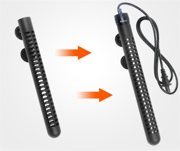 Stainless Steel Adjustable Automatic Aquarium Fish Tank Water Temperature Thermostat Heater