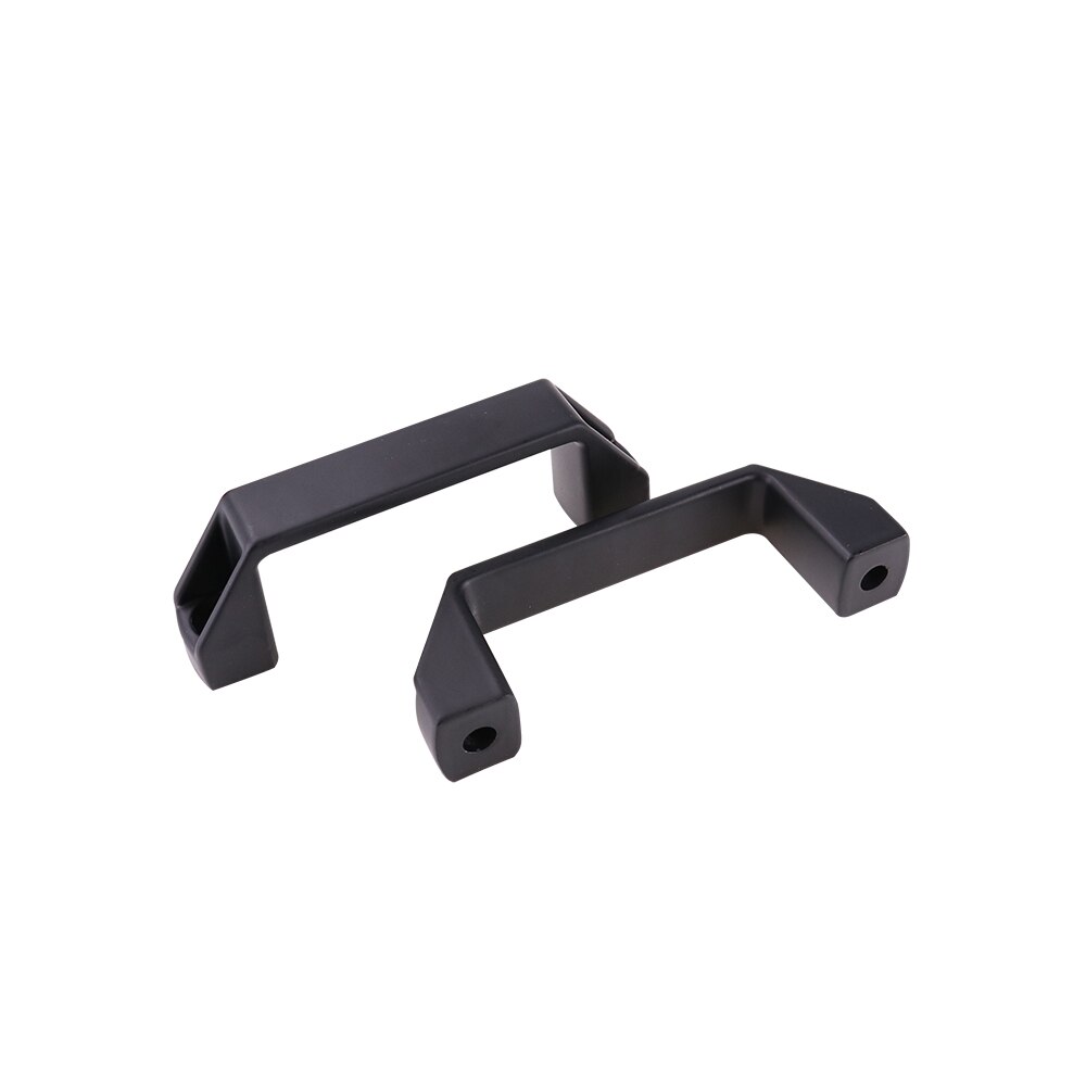 2 stk plastik nylon t slot sort dørhåndtag til aluminium ekstruderingsprofil  /3030/4040/4545- serie med slot 6mm/8mm/10mm: Kun håndtag / 180mm(4040)