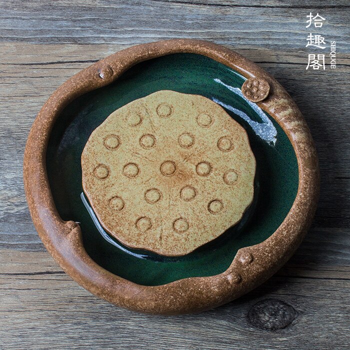 coarse clay POTS mat pot bearing ceramic dry bubble machine kettle pot pad a pot tray of kung fu tea set with zero