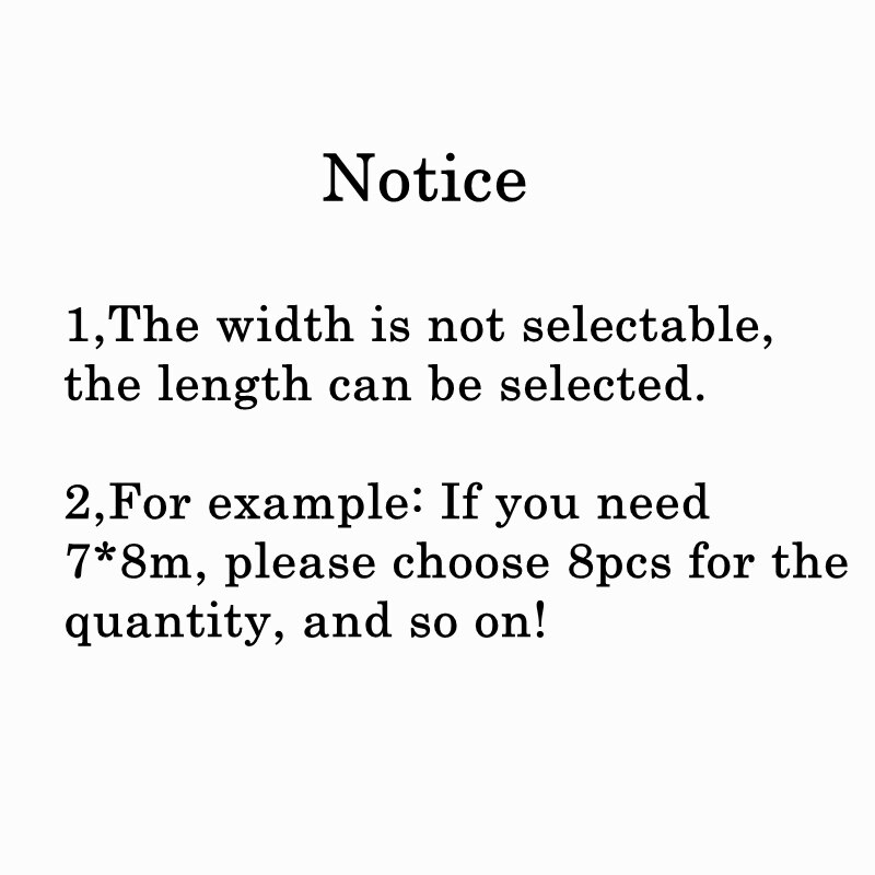 7M Wide PE Plastic Film Black and White Thickened Waterproof and Windproof Plastic Film Heat Preservation Film: Default Title