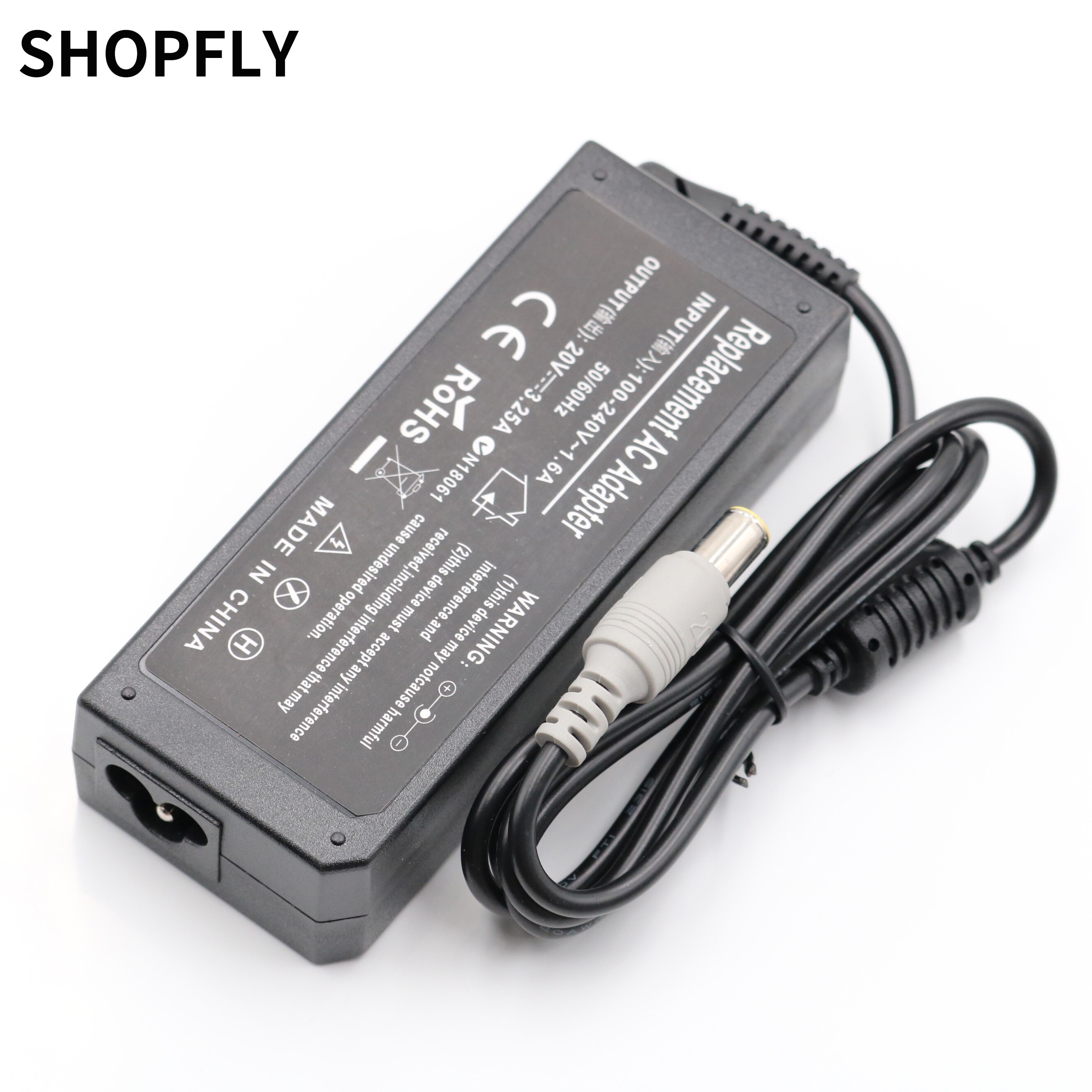 20V 3.25A 65W Laptop Ac Power Adapter Charger For Lenovo T410 T410S T510 Sl410 Sl410K Sl510 Sl510K T510I X201 X220 X230