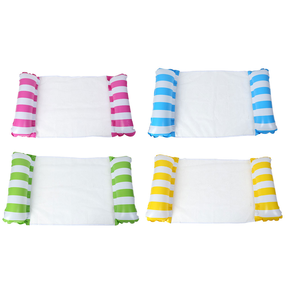 Opvouwbare Zomer Water Hangmat Fauteuil Opblaasbare Drijvende Air Matras Zwembad Party Speelgoed Water Sport Lounge Bed