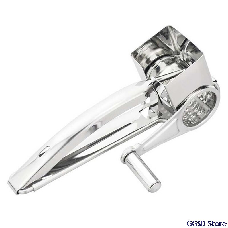 Rotary Cheese Grater Stainless Steel Hand-crank Cheese Slicer Queso Rallador Butter Planer Vegetable Shredder Kitchen Gadgets