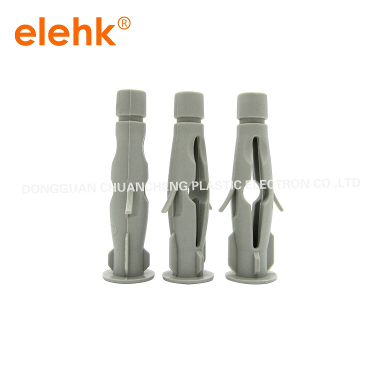 10mm/8mm/6mm st ihåliga väggpluggar i plast