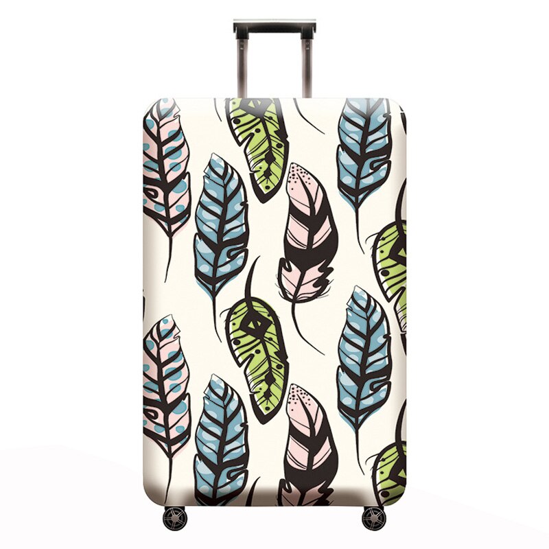 Bagaż podróżny pokrowiec ochronny elastyczność pokrowiec na wózek osłona przeciwpyłowa nadaje się do wózka 18-32 cali pokrowiec przeciwkurzowy na walizkę: D   Luggage cover / S