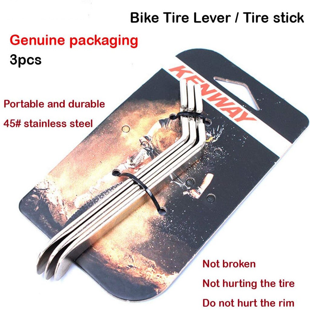 3 Pcs Fiets Reparatie Tools Premium Fietsband Lever Band Lepel Iron Veranderende Tool Bike Bandenlichters Fiets Reparatie Tools 805