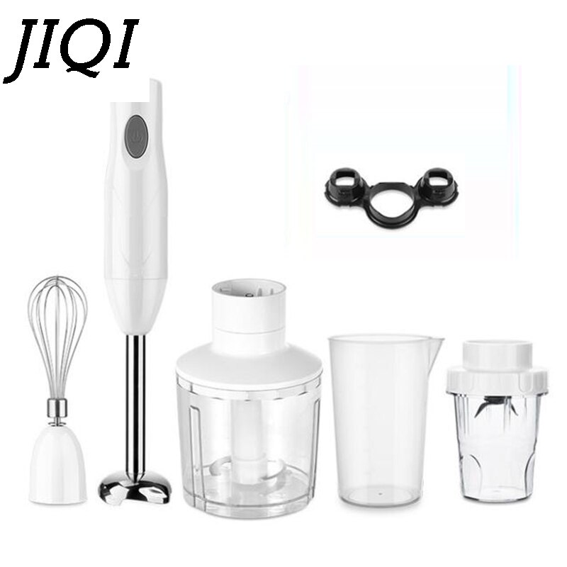 JIQI batidora eléctrica portátil de alimentos batidora desmontable batidora de huevos picadora de carne picadora de hielo batidora de frutas y verduras exprimidor EU