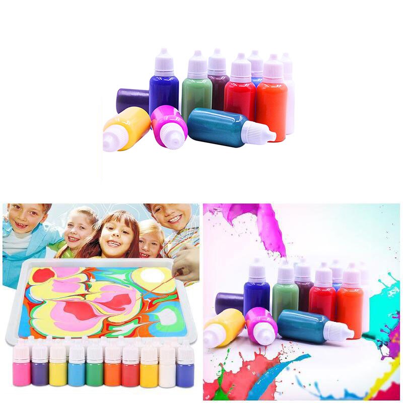 Hydrographics Water Transfer Marbling Painting Set Painting on Water Drawing Tools Kit S55